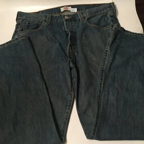 Levi's 501 XX Jeans Mens W38 x L30 Straight Leg Button Fly - Picture 9 of 12